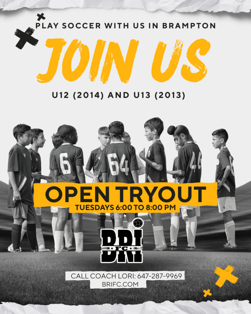 U12 Tryout Flyer